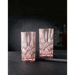 NachtmannLongdrinkglas 2er-Set Noblesse Rosé