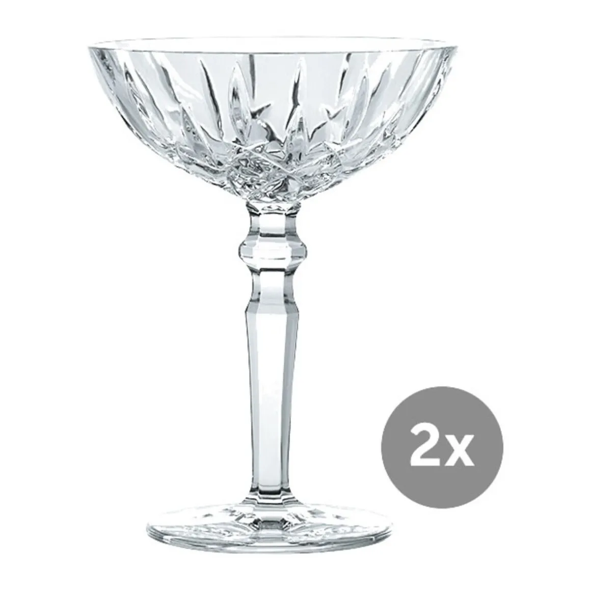 NachtmannSektschale 2er-Set Noblesse klar