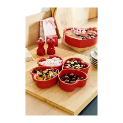 PeugeotKeramikform Herz 2er-Set For You rot