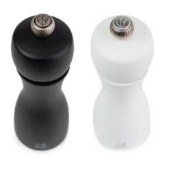 PeugeotPfeffer- und Salzmühle 15 cm Tahiti Duo schwarz/weiß