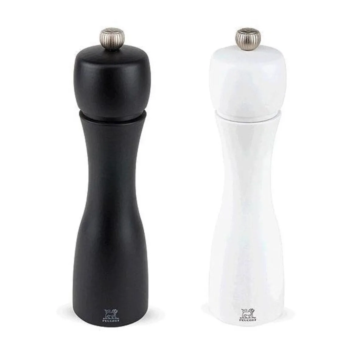PeugeotPfeffer- und Salzmühle 20 cm Tahiti Duo schwarz/weiß