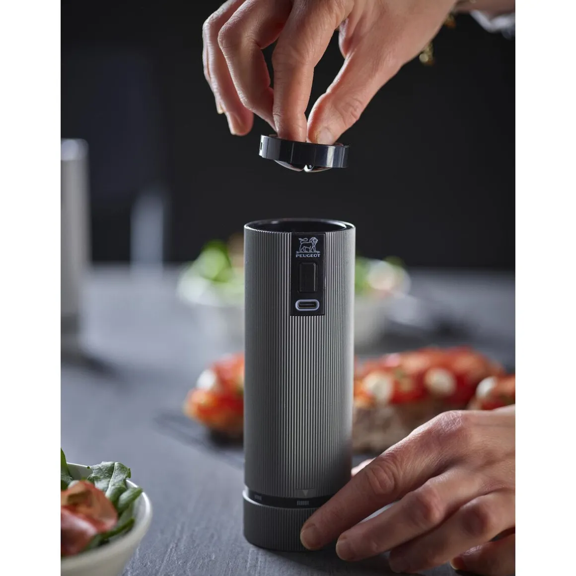 PeugeotPfeffermühle 15 cm Line Elektrisch u’Select carbon
