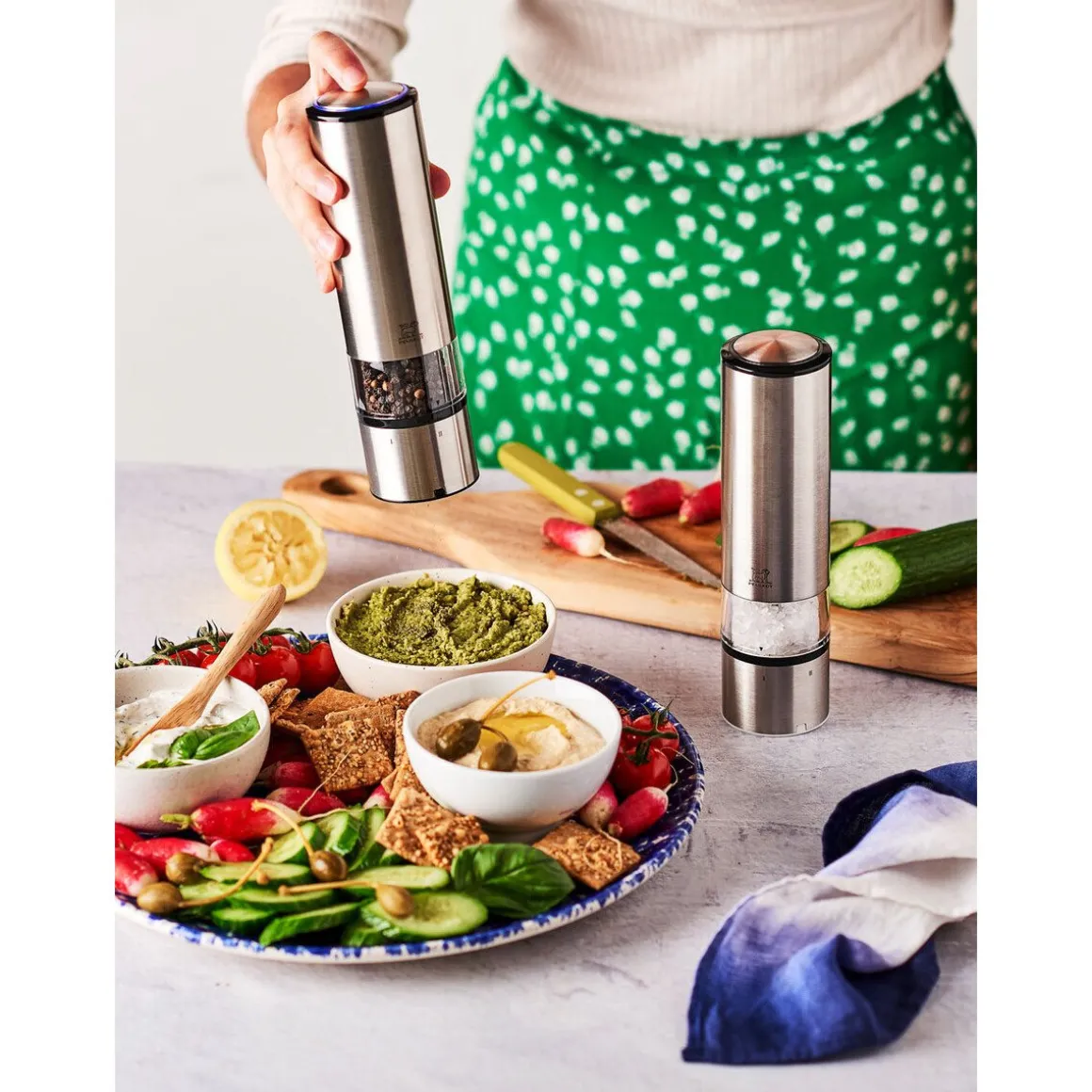 PeugeotSalzmühle 20 cm Elis Sense Elektrisch u’Select edelstahl