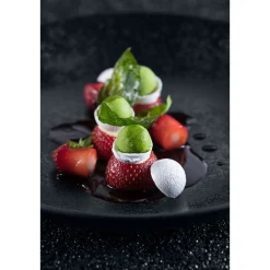 RAKTeller flach coup 21 cm Fusion Karbon schwarz