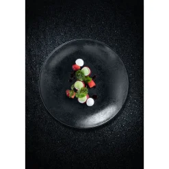 RAKTeller flach coup 29 cm Fusion Karbon schwarz