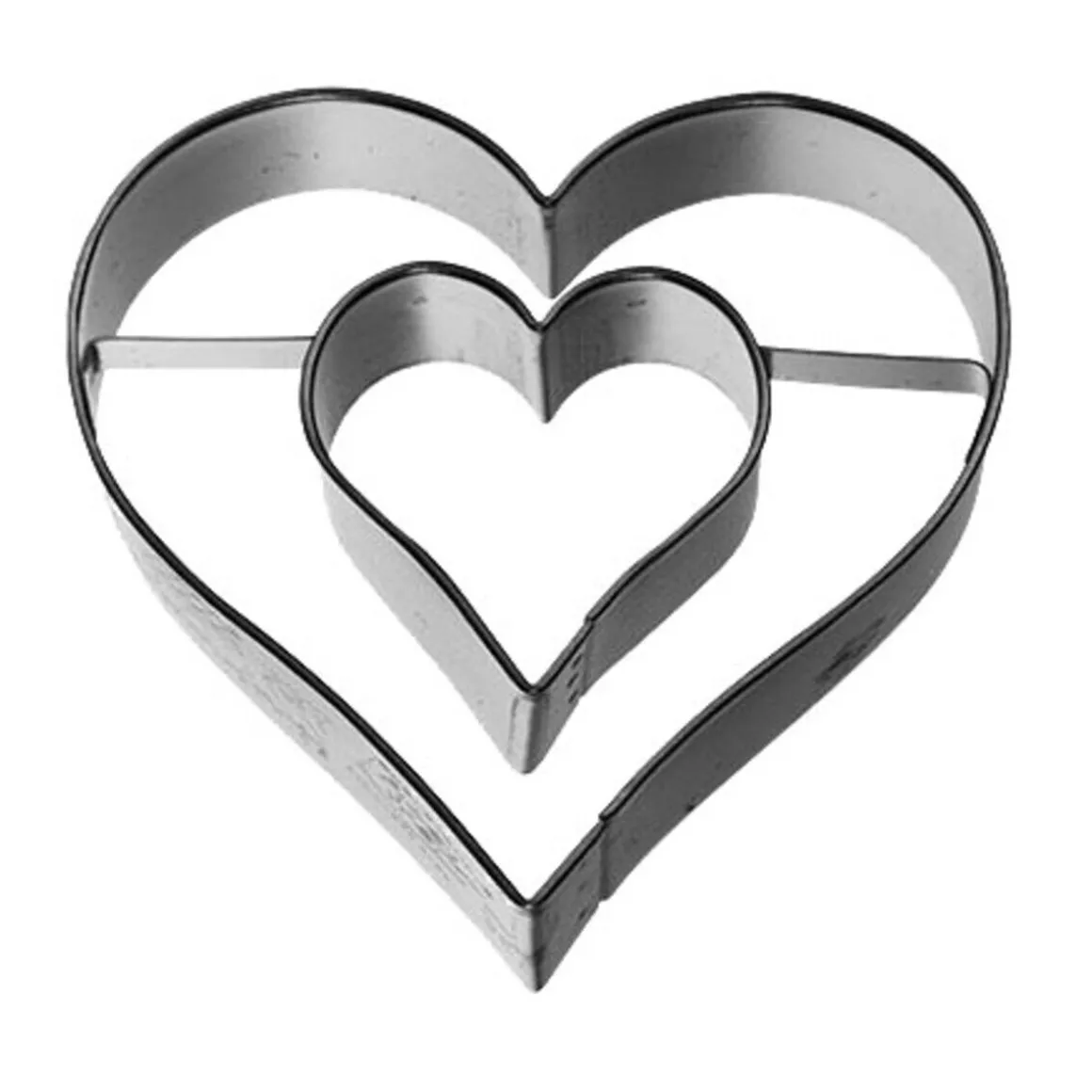 RBV BirkmannAusstecher Herz mit Innenherz 6 cm edelstahl