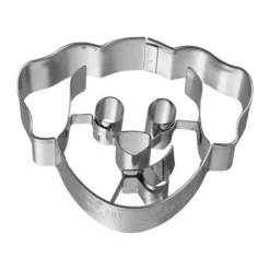 RBV BirkmannAusstecher Hundekopf mit Innenprägung Edelstahl 7 cm