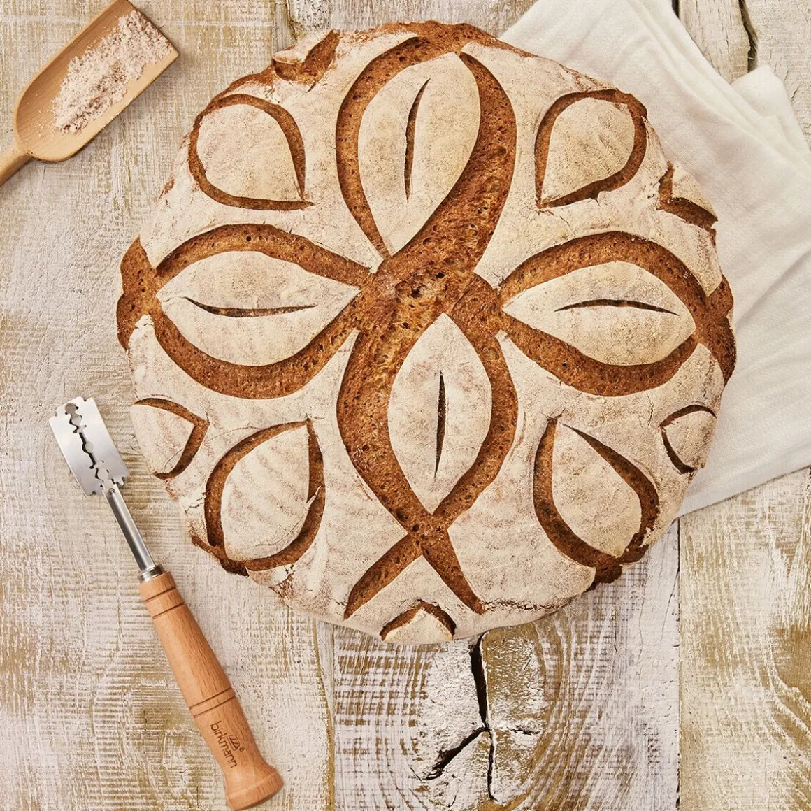 RBV BirkmannBäckermesser 19 cm Laib & Seele Buche