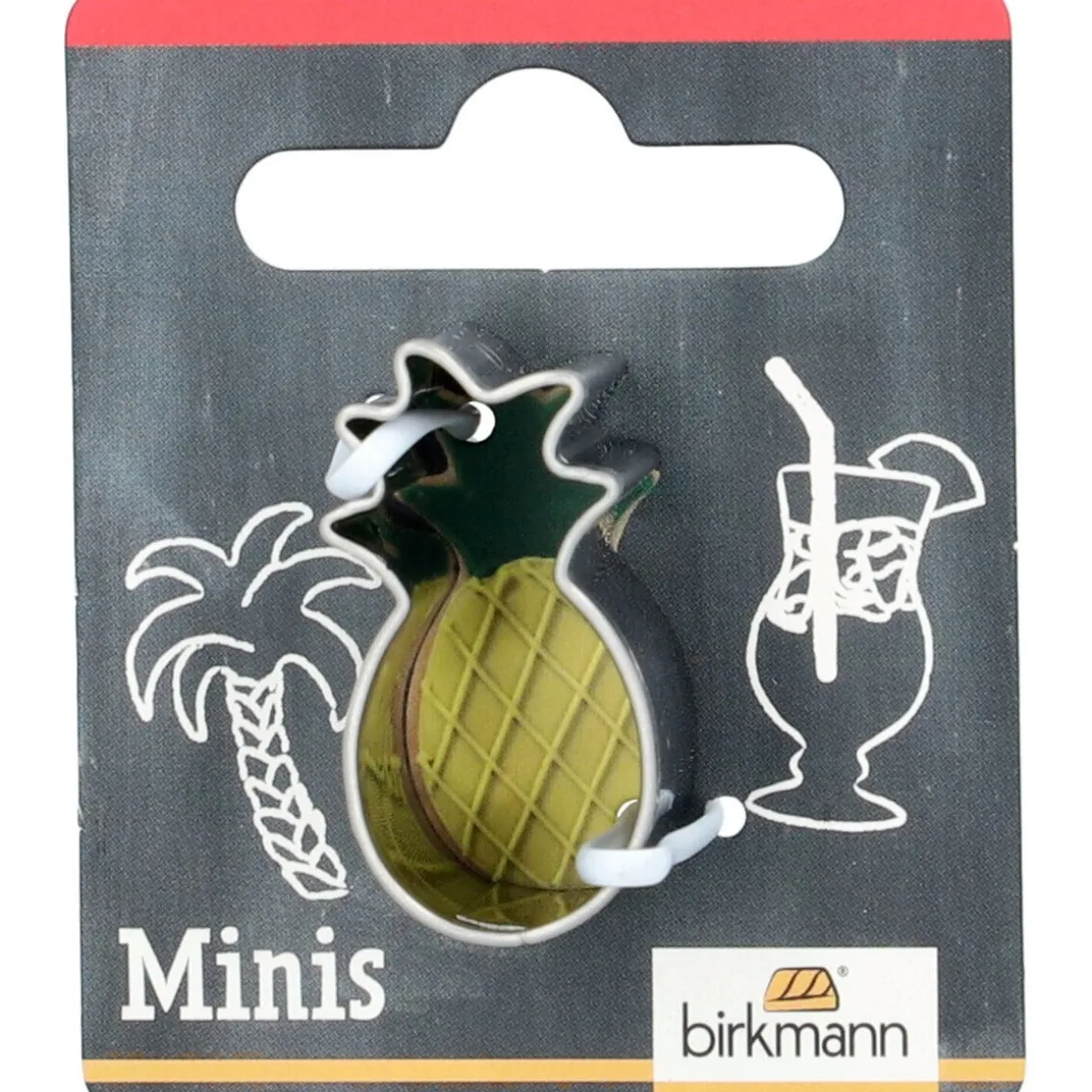RBV BirkmannMini-Ausstecher Ananas 3 cm edelstahl