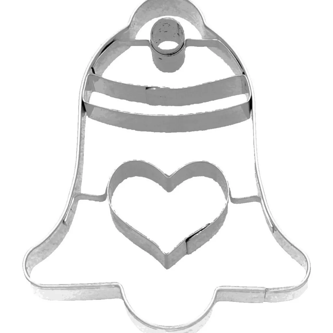 RBV BirkmannPräge-Ausstecher Glocke Herz 6 cm edelstahl