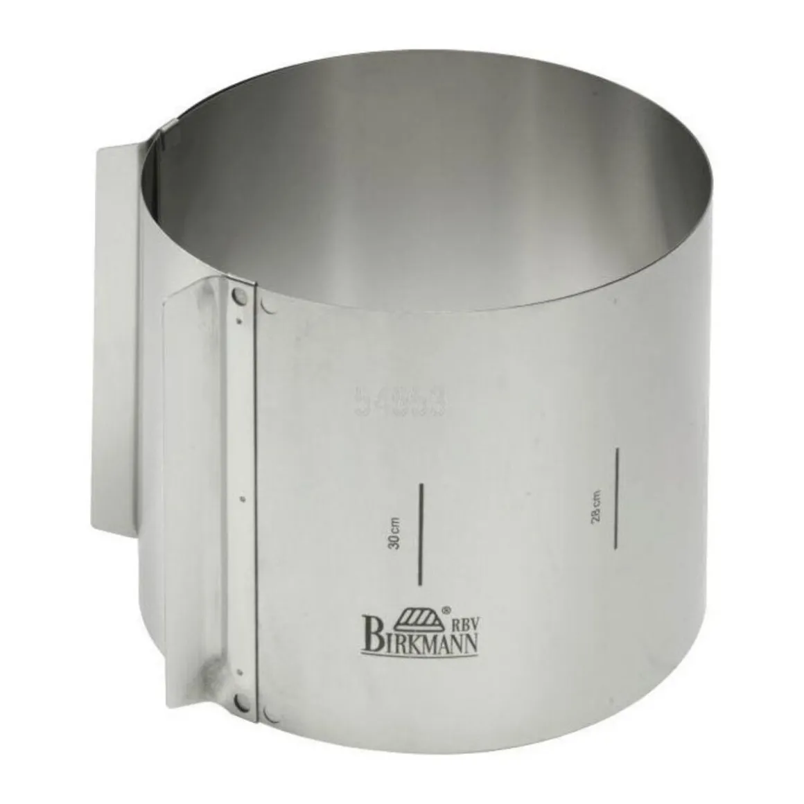 RBV BirkmannTortenring verstellbar Easy Baking 15cm hoch