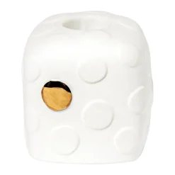 RäderKerzenhalter Mix u. Match Punkte 5x5x5,5cm