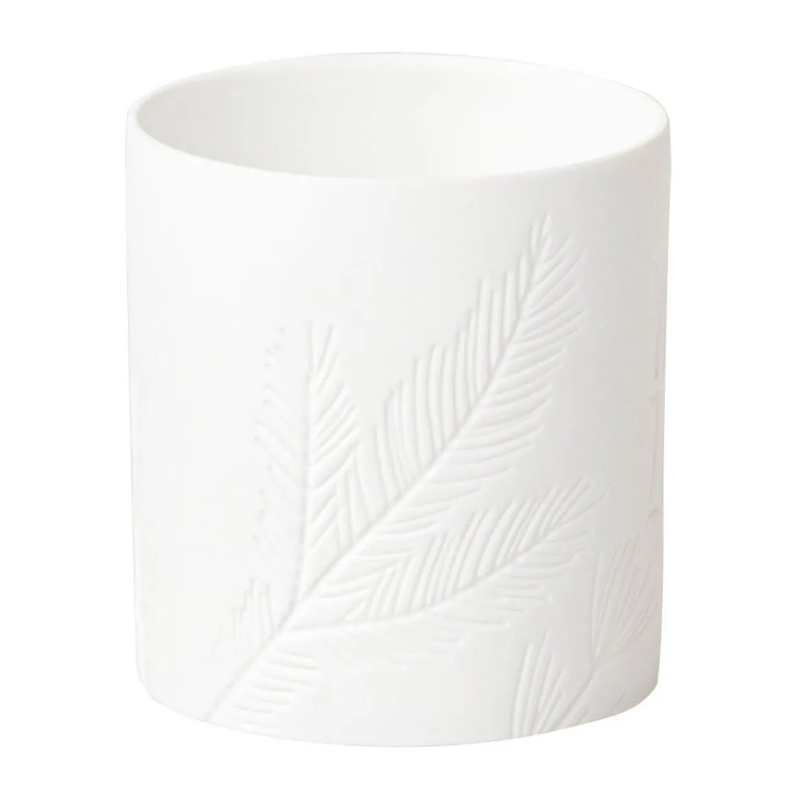 RäderTeelichthalter Winterzauber 7 cm Winterzauber weiß