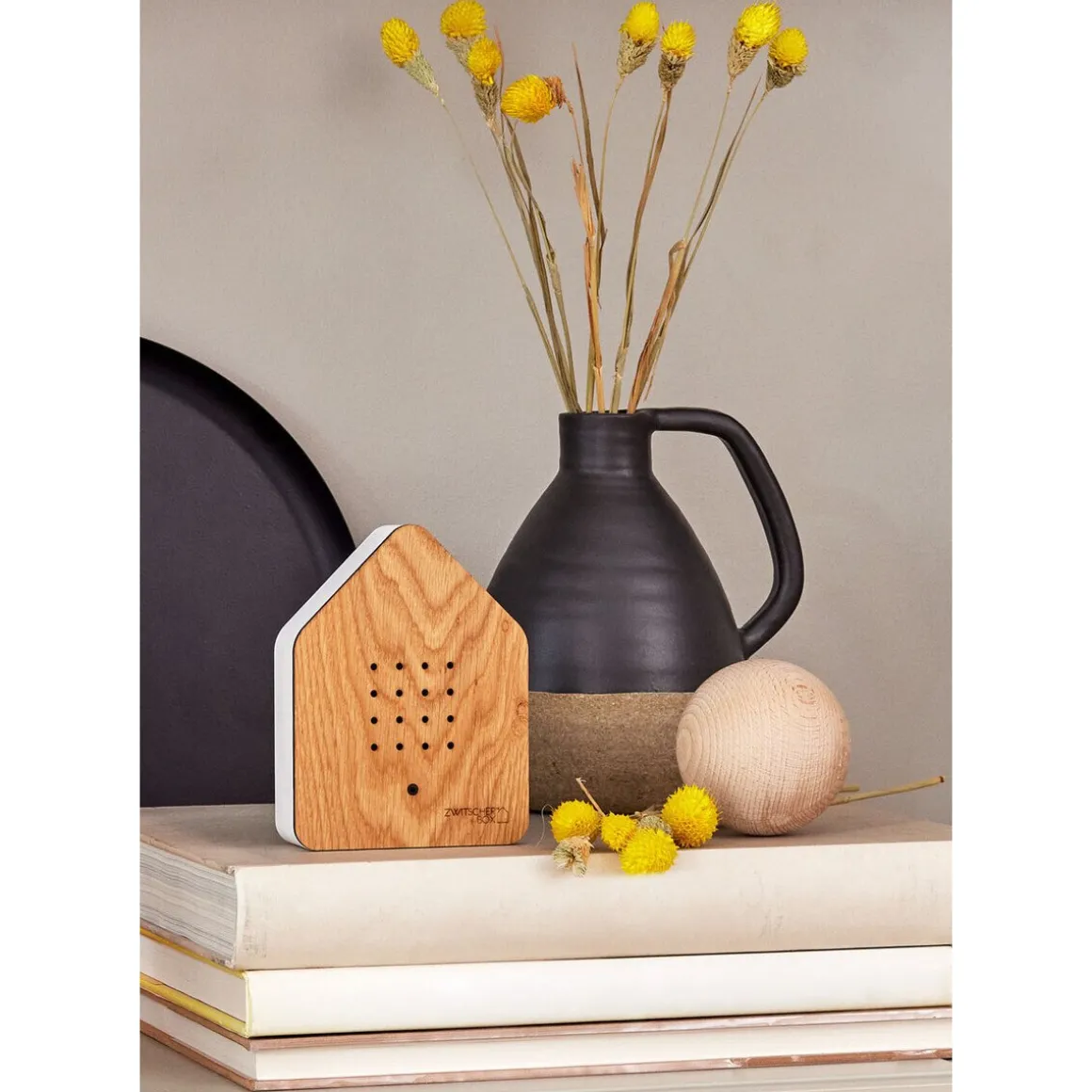 RelaxoundZwitscherbox 14 cm Eiche