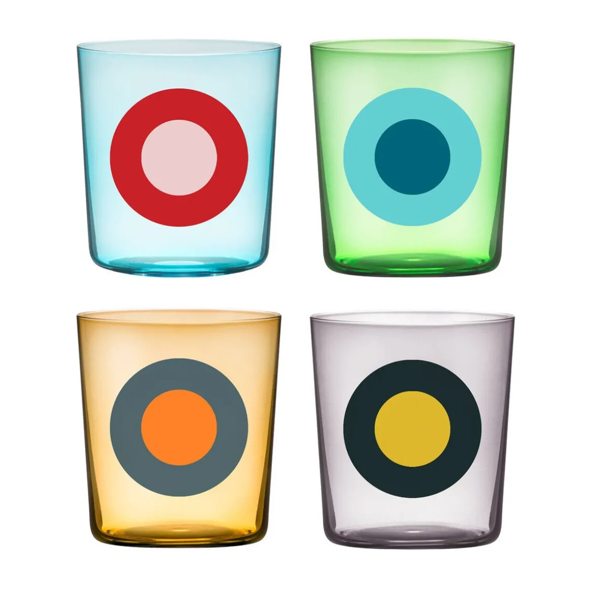 RememberGläser Dots 4er-Set Nr.1