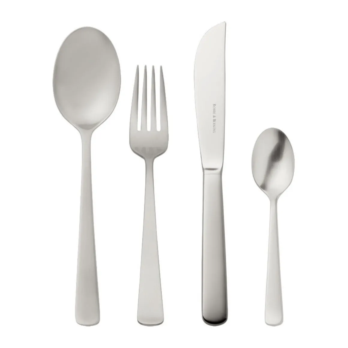 Robbe & Berking24 tlg. Garnitur Atlantic 18/8 matt gebürstet