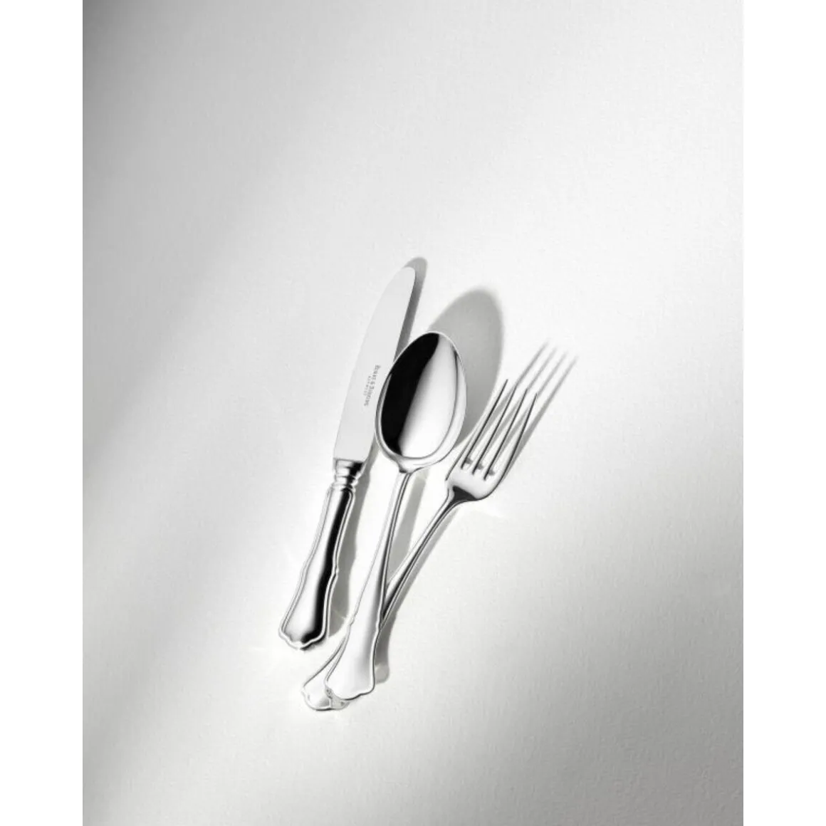 Robbe & Berking4 tlg. Garnitur Alt Chippendale 925 Sterlingsilber