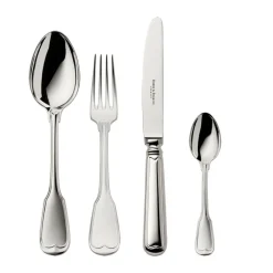 Robbe & Berking4 tlg. Garnitur Alt Faden 150 g versilbert