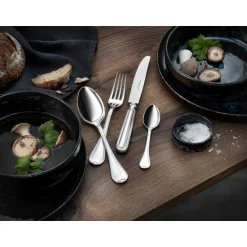 Robbe & Berking4 tlg. Garnitur Menügröße Classic Faden 150 g versilbert