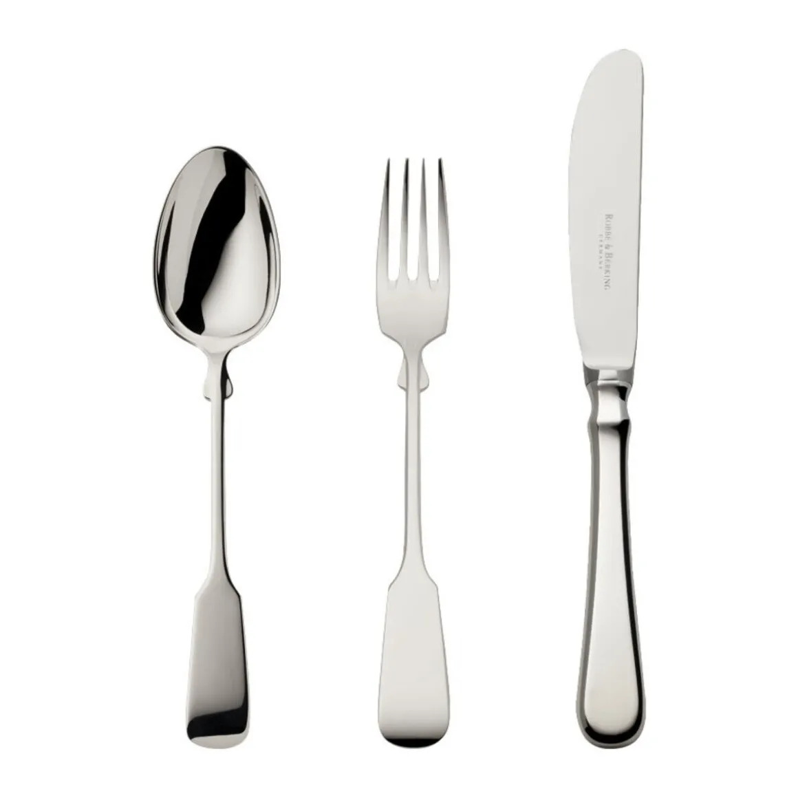 Robbe & Berking3 tlg. Kinderbesteck Spaten 925 Sterlingsilber