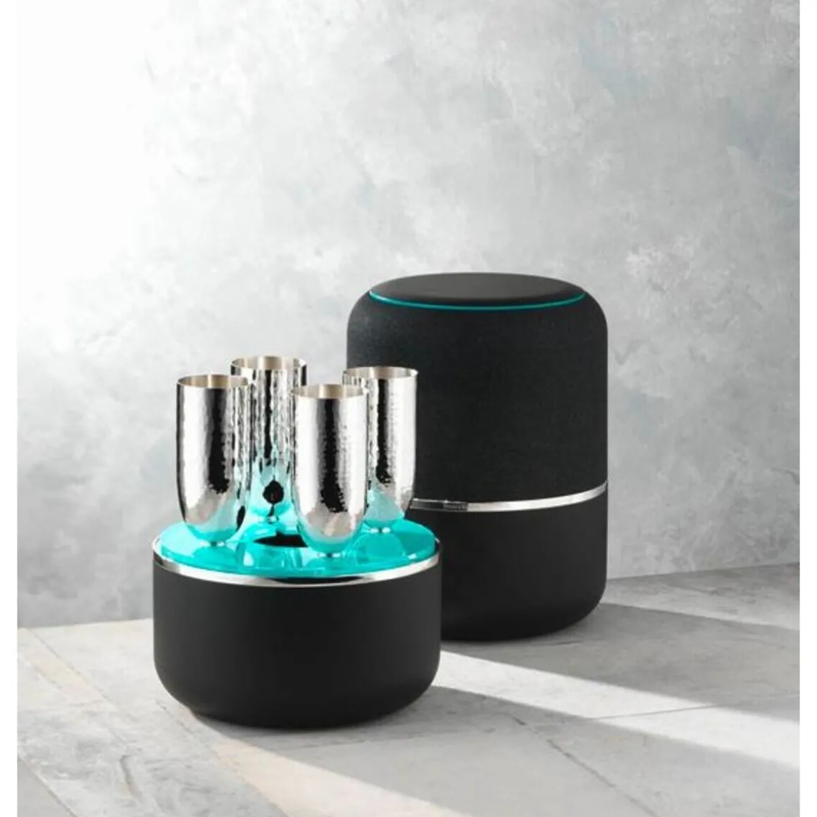 Robbe & BerkingChampagner Box 5-tlg. Dante 90 g versilbert