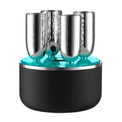 Robbe & BerkingChampagner Box 5-tlg. Martelé 90 g versilbert