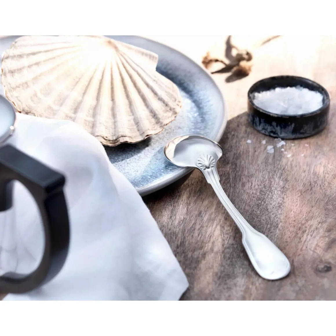 Robbe & BerkingKaffeelöffel 15 cm Alt-Faden 150 g versilbert