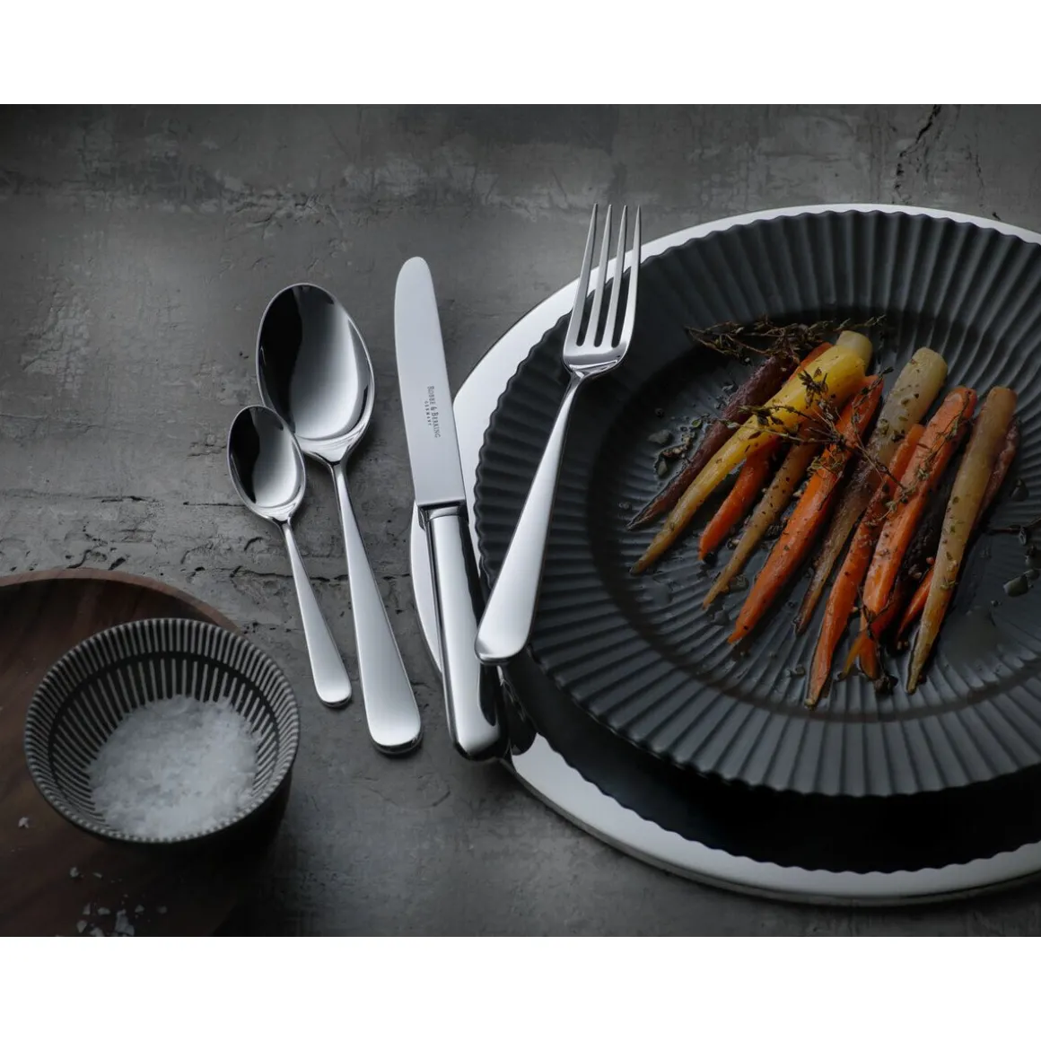 Robbe & BerkingKaffeelöffel 13 cm Dante 150 g versilbert