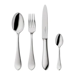 Robbe & BerkingMenübesteck-Set 4-tlg. Eclipse 150 g versilbert