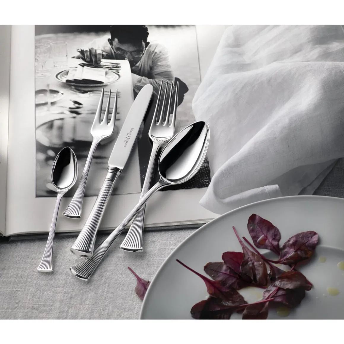 Robbe & BerkingTafelmesser Avenue 150 g versilbert