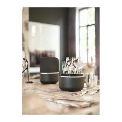 Robbe & BerkingThe Box - Belvedere 150 g versilbert inkl. 24-tlg Besteckset Frozen Black