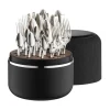 Robbe & BerkingThe Box - Riva 150 g versilbert inkl. 24-tlg Besteckset Marble Cut