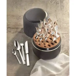 Robbe & BerkingThe Box - Riva 925 Sterlingsilber inkl. 24-tlg Besteckset