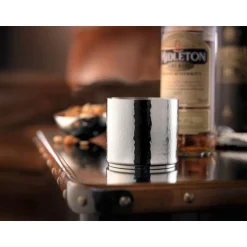 Robbe & BerkingWhiskeybecher Martelé 90 g versilbert