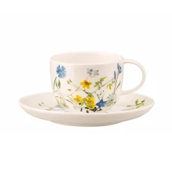 RosenthalEspresso-Untertasse 11 cm Brillance Fleurs des Alpes