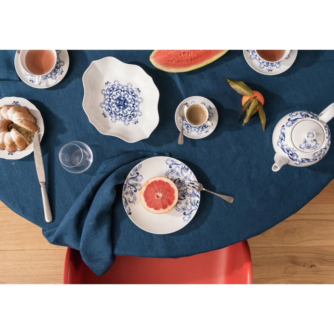 RosenthalFrühstücksteller 21 cm True Blue