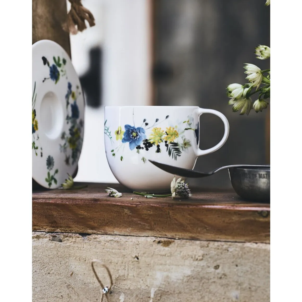 RosenthalKaffee-Obertasse Brillance Fleurs des Alpes