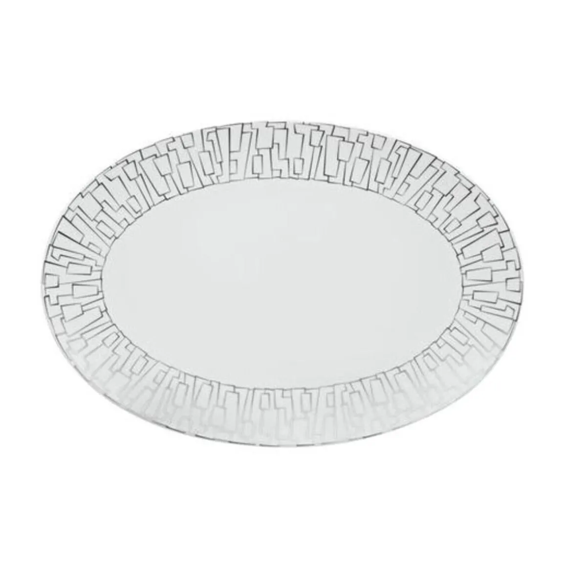 RosenthalPlatte 38 cm TAC Gropius Skin Platin