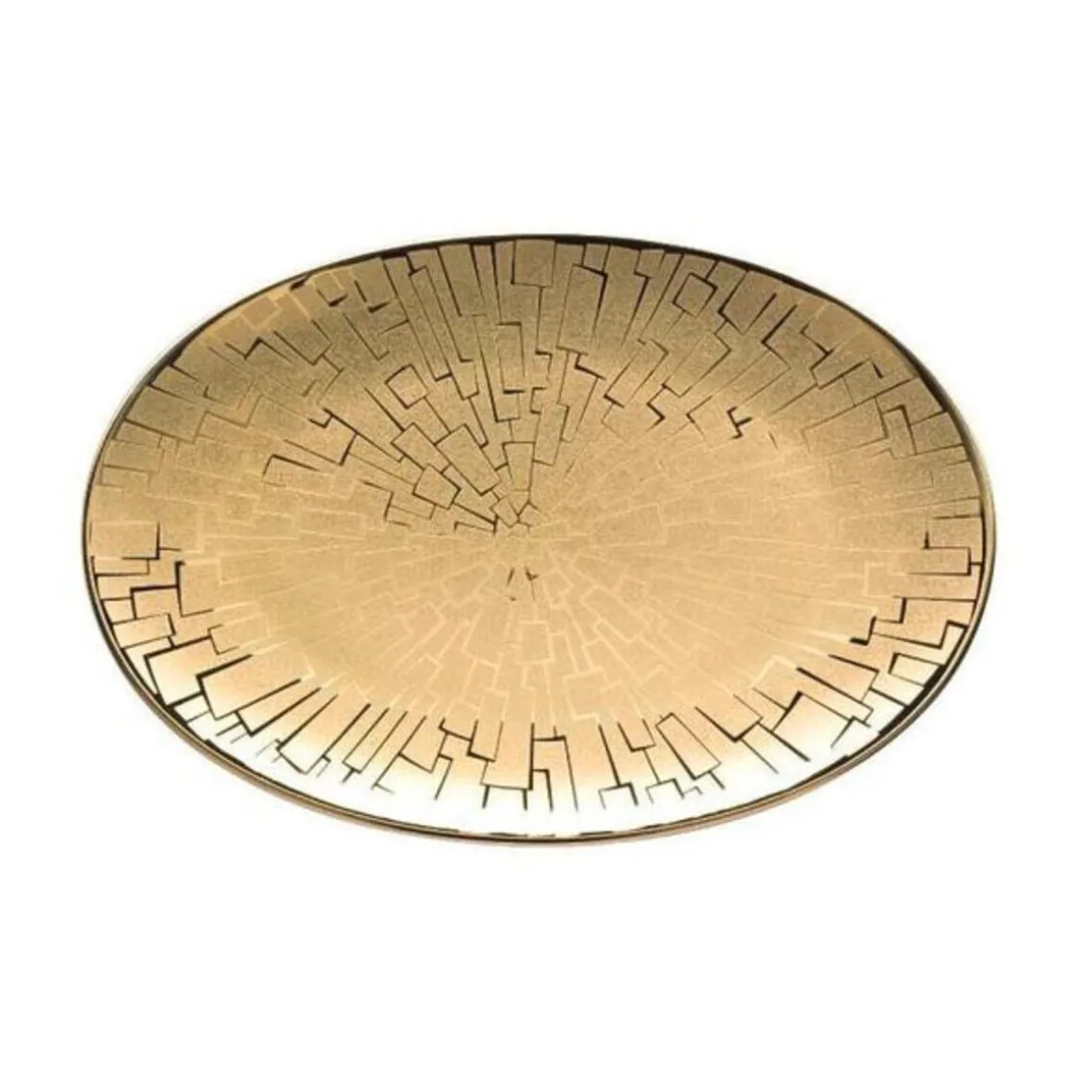 RosenthalPlatte 18 cm TAC Skin Gold