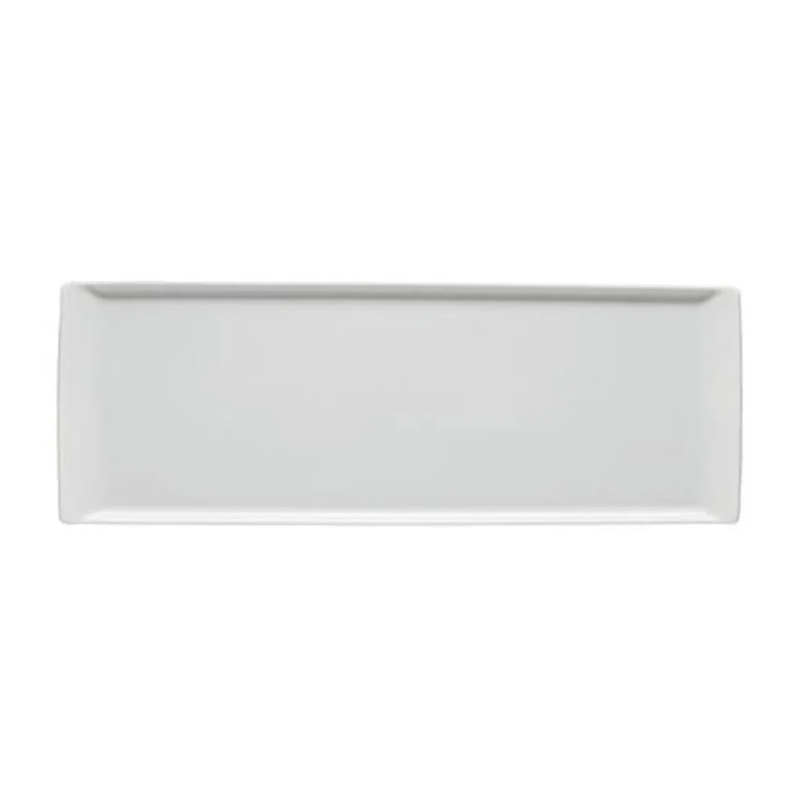 RosenthalPlatte flach 41x15cm Mesh Weiss