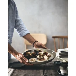 RosenthalPlatte 36x21 cm Junto Pearl Grey