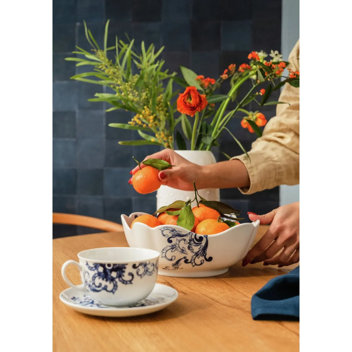 RosenthalSchüssel 21x21 cm True Blue