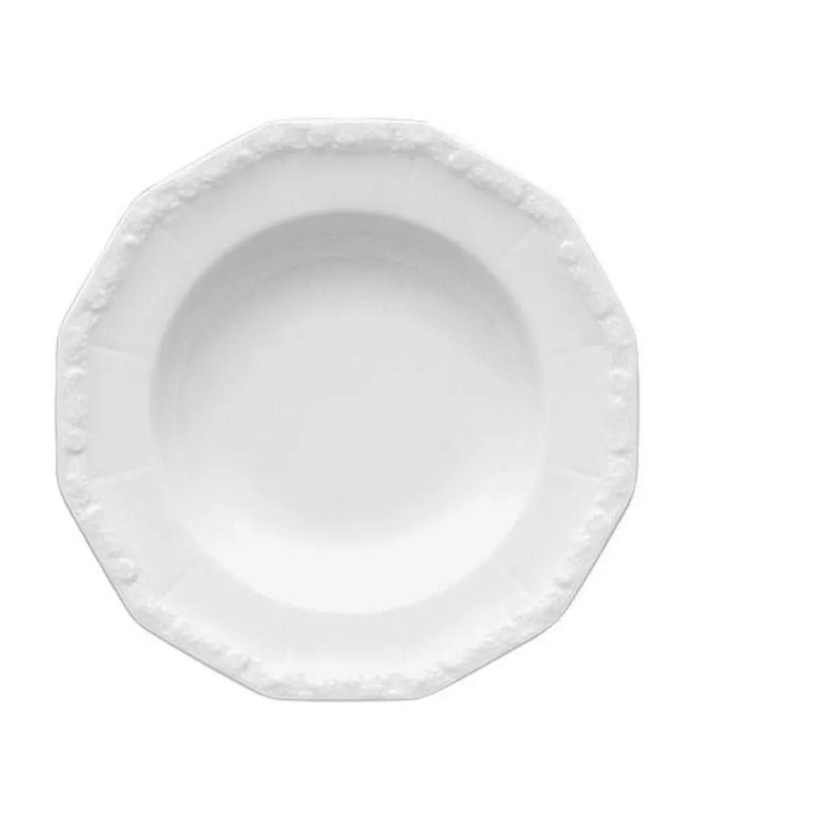 RosenthalSuppenteller 23 cm Maria Weiß