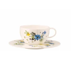 RosenthalTee/Cappuccino-Untertasse 16 cm Brillance Fleurs des Alpes