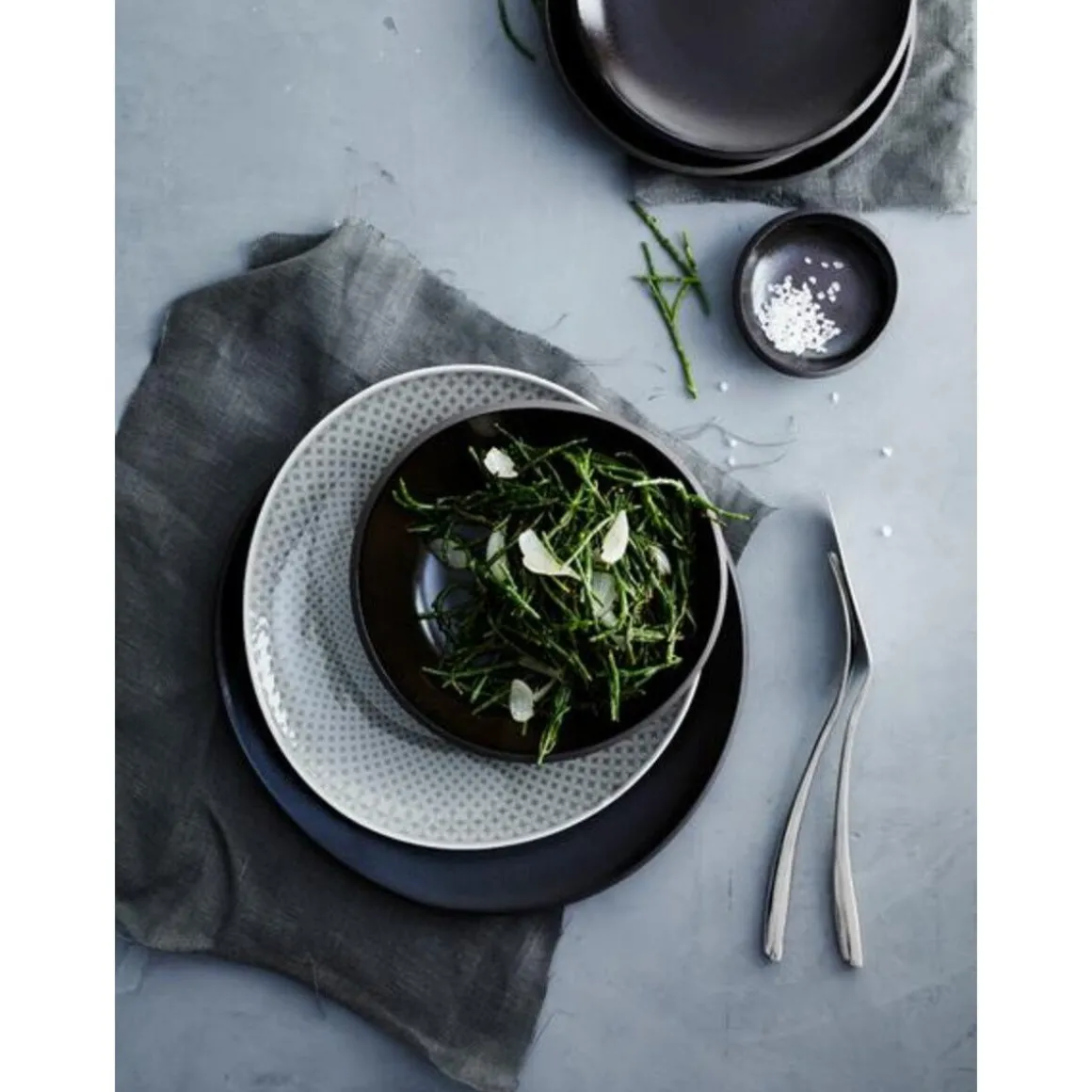 RosenthalTeller flach 22 cm Junto Pearl Grey