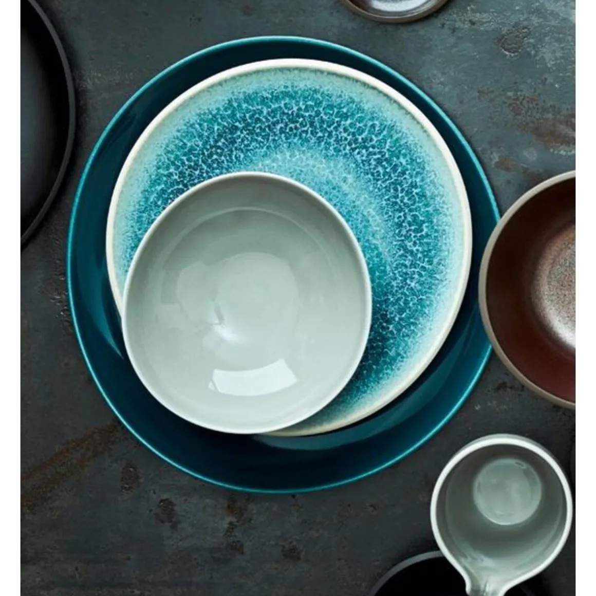 RosenthalTeller tief 22 cm Junto Ocean Blue