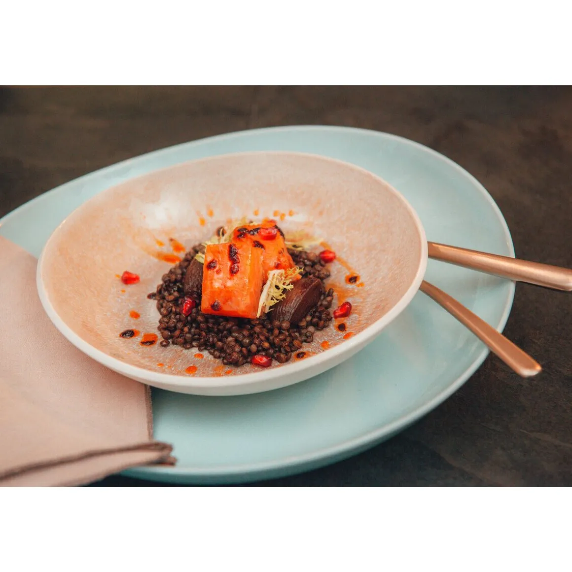 RosenthalTeller tief 22 cm Junto Dune