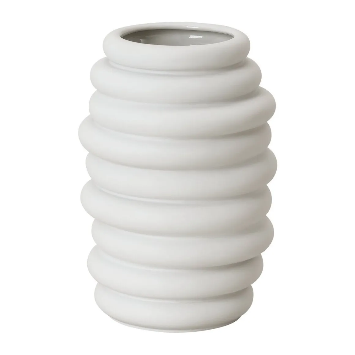 RosenthalVase 14 cm Hop Weiß Matt