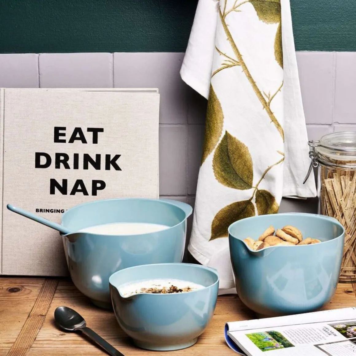 RostiRührschüssel 4,0 l Margrethe New Nordic Green