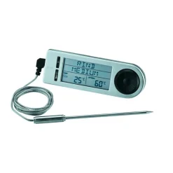 RösleBratenthermometer 23 cm silber